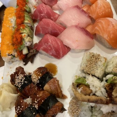 Sushi And Sashimi Combination